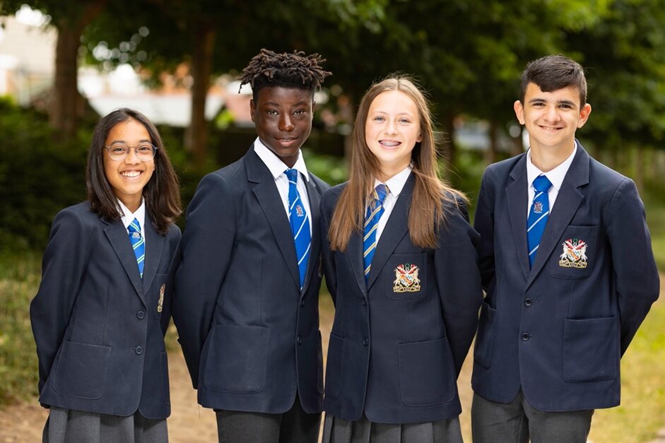 Haberdashers' Crayford Academy students